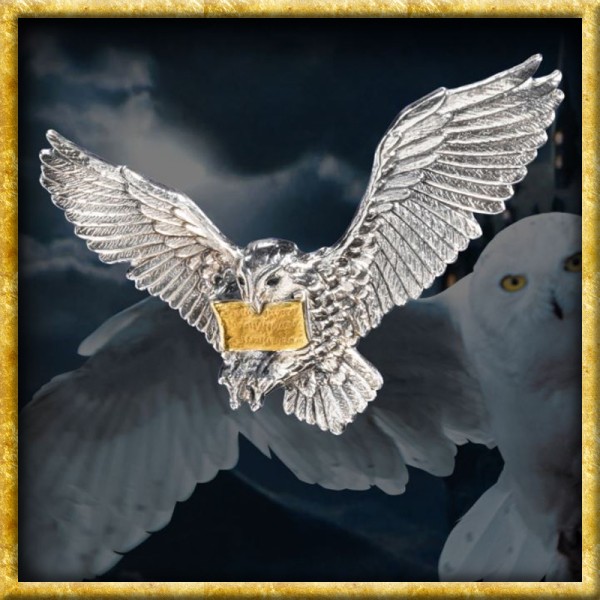 Harry Potter - Brosche Hedwig Sterlingsilber