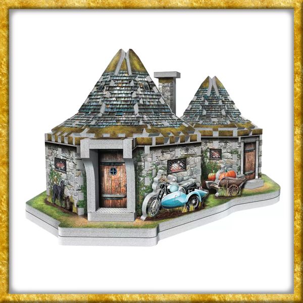Harry Potter - 3D Puzzle Hagrids Hütte