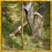 Geschmiedete Wikinger Dänenaxt - Geschliffen