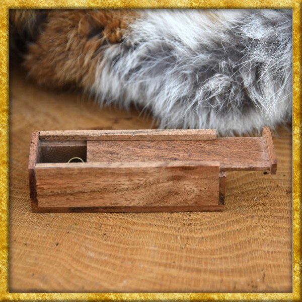 Holzkästchen mit Schiebedeckel