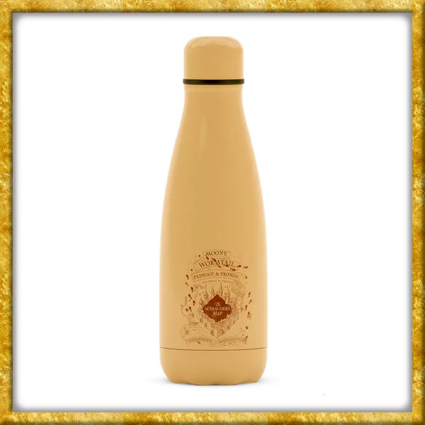 Harry Potter - Edelstahl Trinkflasche Karte des Rumtreibers