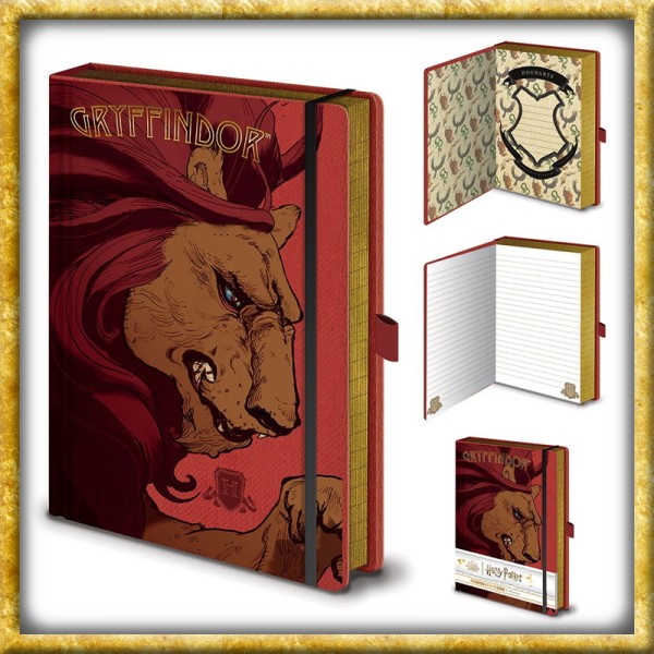 Harry Potter - Premium Notizbuch A5 Gryffindor