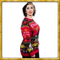 Herr der Ringe - Weihnachts-Pullover To Rule Them All - XS