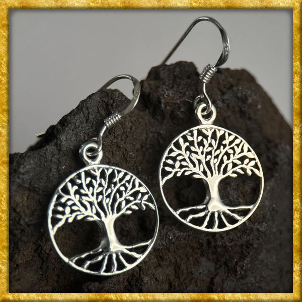 Ohrringe Baum des Lebens aus Sterlingsilber