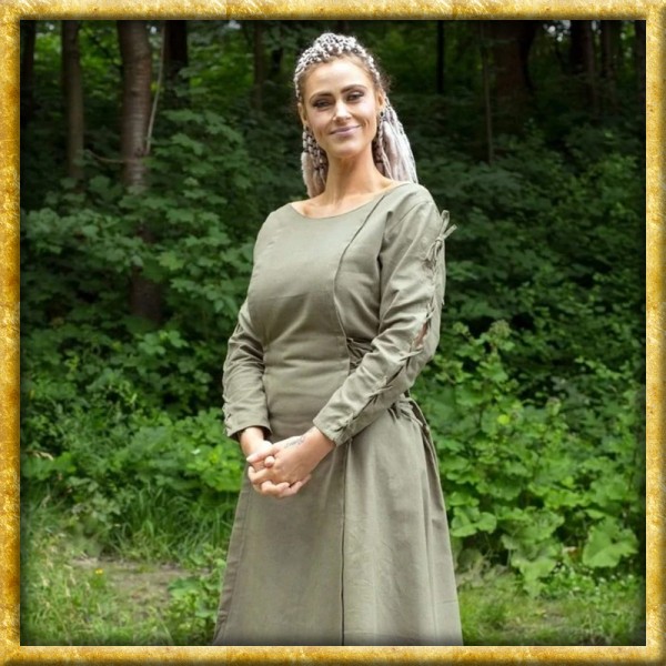 Kleid Priestress - Dryadengrün