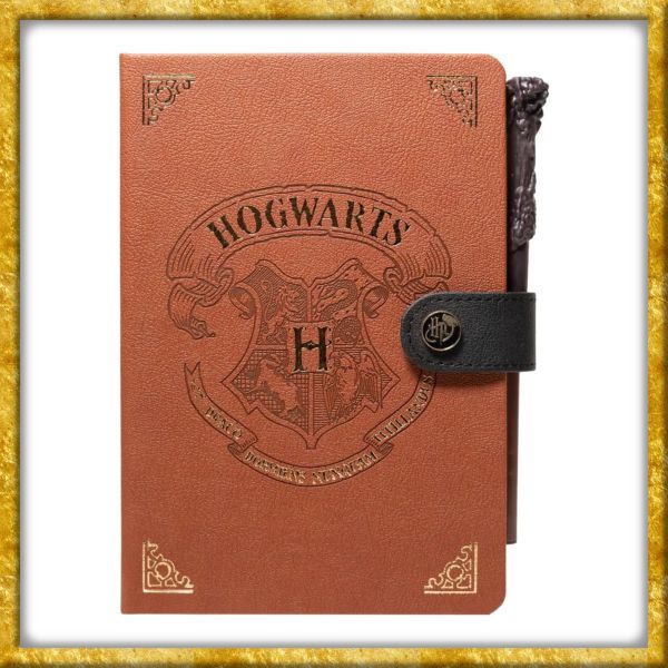 Harry Potter - Premium Notizbuch mit Zauberstab-Stift A5