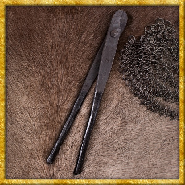 Nietzange für runde Nietköpfe