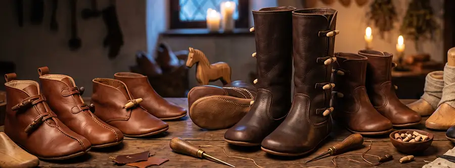 Mittelalter Kinderschuhe & Stiefel | Drachenhort