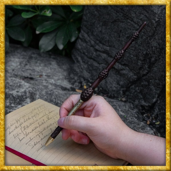 Harry Potter - Kugelschreiber und Halter Zauberstab Albus Dumbledore