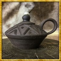 Tisch Öllampe aus Ton