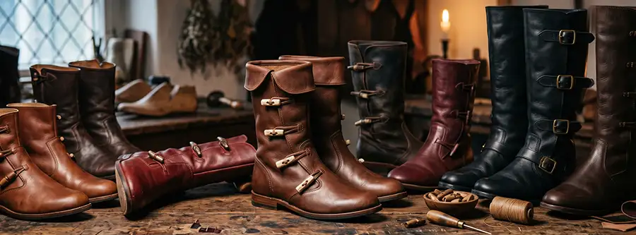 Mittelalter Stiefel für Damen und Herren| Drachenhort