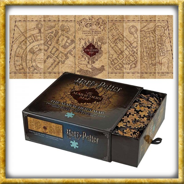 Harry Potter - Puzzle Karte des Rumtreibers