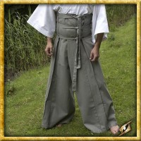 Samurai Hose - Grau/Schwarz