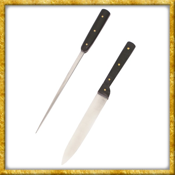 Mittelalterliches Tafelmesser mit Esspfriem