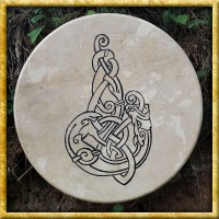Schamanen Rahmentrommel - Celtic Wolf