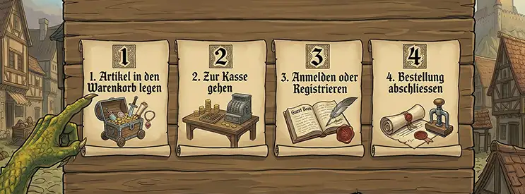 FAQ zum Bestellablauf | Drachenhort