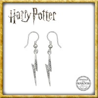 Harry Potter - Swarovksi Ohrringe Blitz Sterling Silber