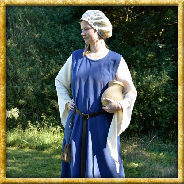 Mittelalter Überkleid Milla - Blau
