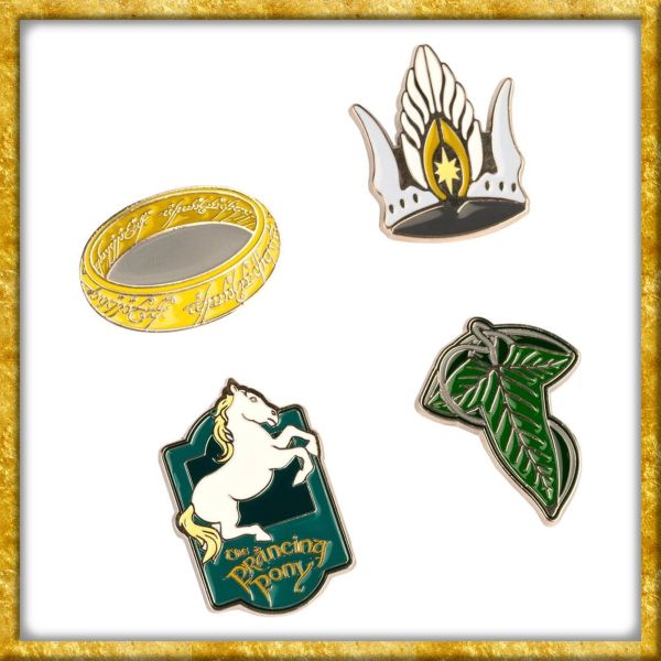Herr der Ringe - Ansteckpin 4er Set