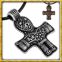 Wikinger Halskette Kruzifix von Birka - Silber