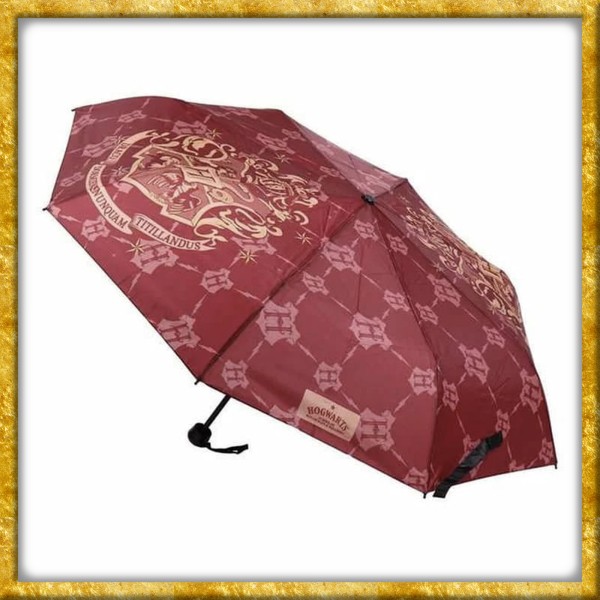 Harry Potter - Regenschirm Hogwarts Rot
