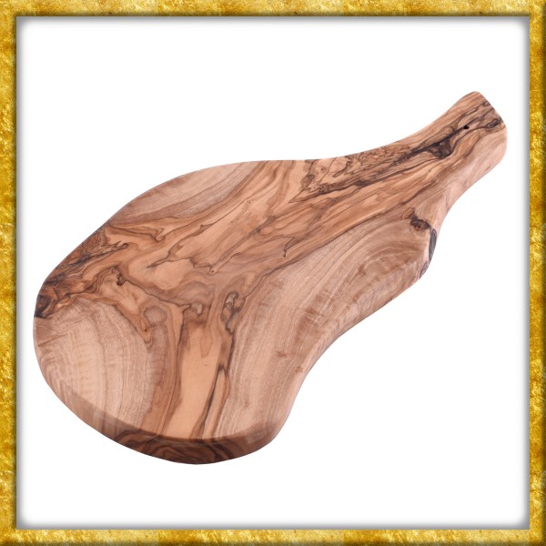 Schneidebrett aus Olivenholz - ca. 30 x 15cm