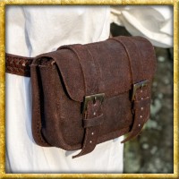 Tasche aus Wildleder Warrior - Braun