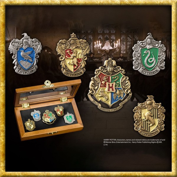 Harry Potter - Pins Hogwarts Häuser
