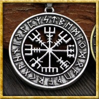 Wikinger Halskette Vegvísir