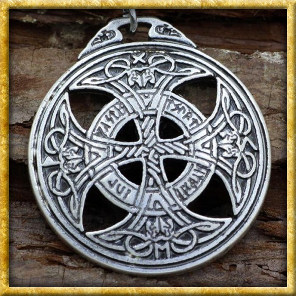 Halskette mit keltischem Kreuz